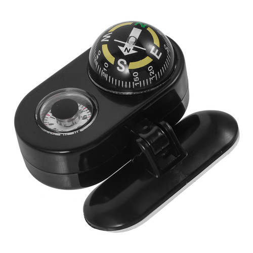 Anneome Guide Ball Dashcams Thermometer Small Boat Compass Marine Compass Dash Mount Vehicle Navigation Car Mount Compass Vehicle Mount Dashboard Compass Ball Compass Plastic Outdoor Gift
