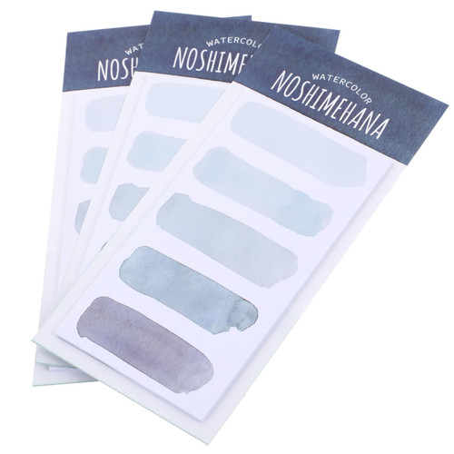 GRIRIW 3pcs Label Stickers Portable Memo Stickers Office Products Adhesive Memo Sticker Self Adhesive Note Pads Adhesive Memo Note Sticky Memo Pads Tearable Office Supplies Paper Student