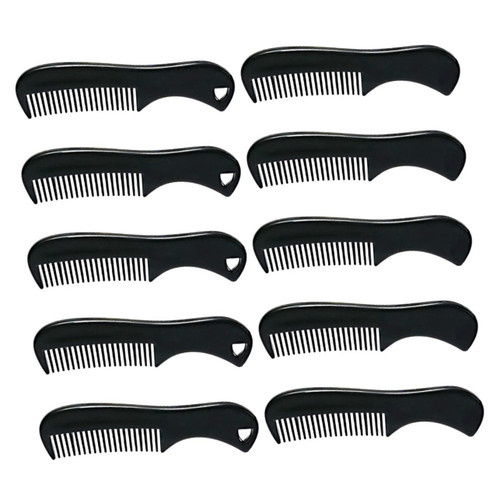 MERRYHAPY 10pcs Mini Beard Comb Mustache Comb Mens Beard Comb Beard Comb for Men Mens Combs for Hair Head Massage Comb Mustache Beard Pocket Comb for Beards Comb for Beard Care Modify Tool