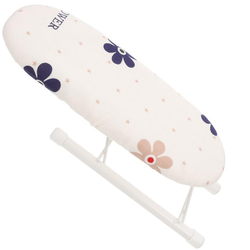 Veemoon Socket Tool Dorm Small Ironing Board Tabletop Ironing Board Sleeve Mini Ironing Board Iron Board Small Folding Tool Compact Ironing Board Wooden Fabric Pressure Pad Travel
