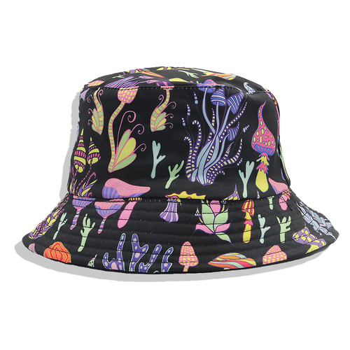 Mashroom Hat,Rave Accessories,90s Bucket Hat,Retro Fashion 80s 90s Bucket Hat for Men Women,Funny Summer Beach Fishing Hat,Packable Outdoor Sun Fisherman Hat,90s Party Outfits for Men