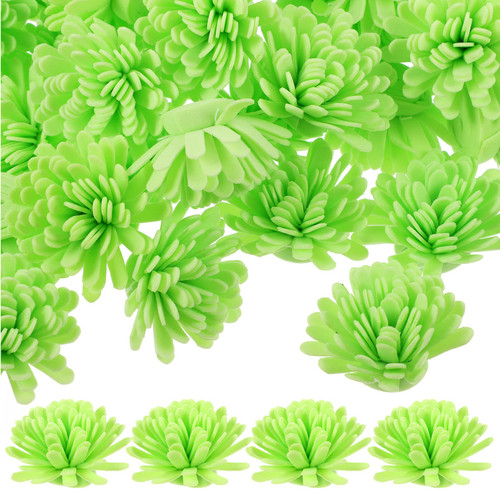 Beavorty 100pcs Aromatherapy Flowers Plant Diffuser air freshener Diffuser Flower Diffuser Fake Flower Bathroom Diffuser Reed Diffuser Flowers Foam Flower 3D Chrysanthemum Essential Oil or