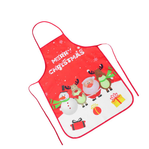 BESTOYARD Holiday Aprons Adult Cooking Apron Elf Apron Mrs Claus Apron Barbecue Grill Apron Restaurant Aprons Waiter Apron Kitchen Chef Apron Server Aprons Christmas Costume Clothing Aldult