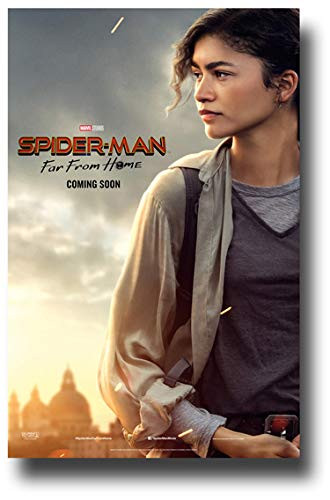 Spiderman Far from Home Poster Movie Promo 11 x 17 inches Cloudy Sky Zendaya