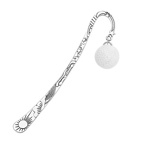 UJIMS Golf Gifts for Golfers Golf Ball Bookmark Golf Lover Gifts for Golf Club Team Player Reading Gifts Library Gift