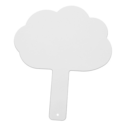 STOBOK Handheld Whiteboard Writing Pad White Board Score Board Dry Erase Boards Dry Erase Board Small Auctions Whiteboard Answer Paddles Scoring Board PVC Student Teaching Aids Erasable