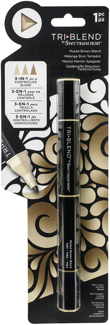 Spectrum Noir Triblend Marker BRWN, Muted Brown Blend