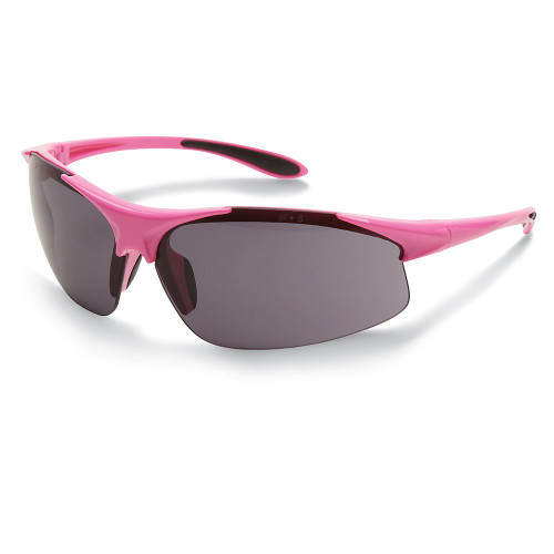 ERB 18619 Ella Safety Glasses, Pink Frames/Smoke Lens ERB 18619 Ella Safety Glasses, Pink Frames/Smoke Lens
