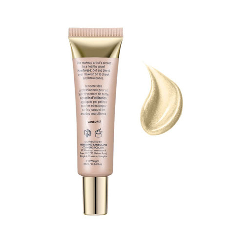Liquid Highlighter for Face/Body Makeup, Face Highlighter Cream for Cheekbone, Nose, Collarbone (#2 Sunburst)