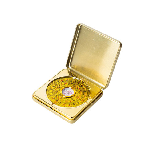 harayaa Feng Shui Compass Luo Pan Ying Yang Luck Dragon Phoenix Camping Survival Compass Vintage Ancient Chinese Compass for Outdoor Activities Tool, 10cm