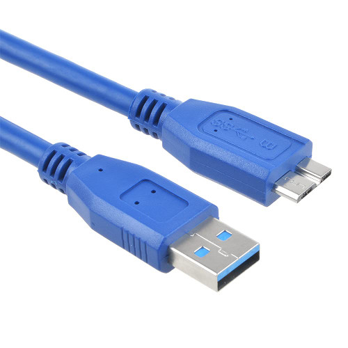 GUY-TECH USB Cable Laptop PC Data Sync Cord Lead Compatible with Clickfree C2 R1027B3-1004-100 C2N R1027N3-1004-100 1TB USB 3.0 Portable External Hard Disk Drive HDD HD
