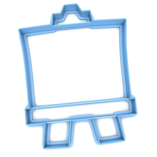 Sweet Prints Inc Easel Cookie Cutter - Dishwasher Safe (2")
