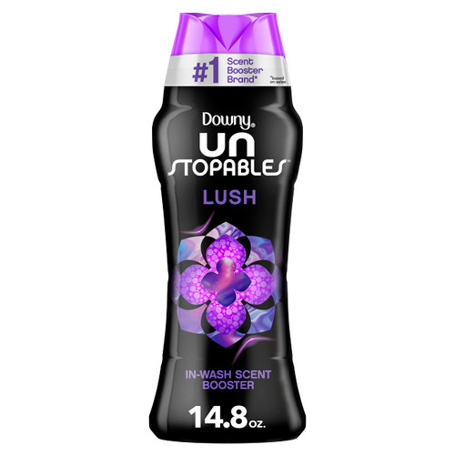 Downy Unstopables in-Wash Scent Booster Beads, Lush, 14.8 oz