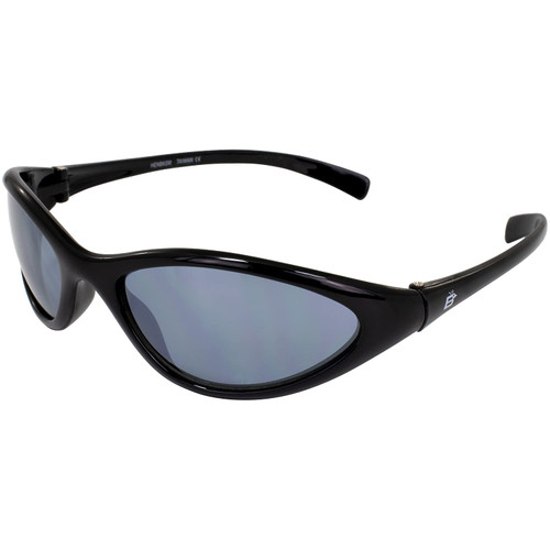 Birdz Eyewear Women's Hen Sunglasses (Black Frame/Smoke Mirrored Lenses)