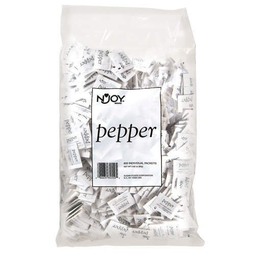 N'JOY Pepper - 800 ct./.1g packets
