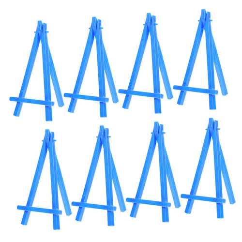 MARMERDO 10pcs Easel Sports Card Display Stand Mini Tripod Display Shelves Brackets Kickstand Picture Frame Stand Display Rack Picture Stands Art Stand Student Plastic Baseball Small