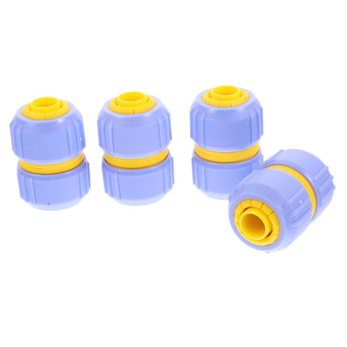 GANAZONO 4pcs Barb Hose Fittings quick connector hose 1/2 hose repair kit pipe extension garden hose connector male female plastic hose durable garden hose fittings Patcher abs water pipe