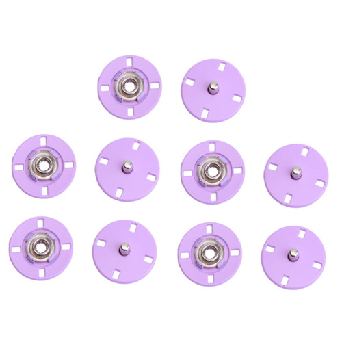 LALAFINA 10pcs Snap Button Kit Button Press Snap Fastener Snaps for Sewing Snap Buttons for Clothing Press Studs Buttons Metal Press Buttons Metal Snaps for Clothing Hand Sewing Suite
