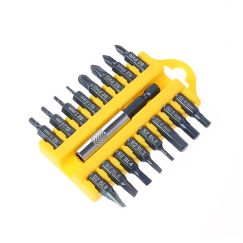 DOITOOL 17 1 Ph Screwdriver Hex Bits Drill Bits Pentagon Bits Hexagon Bits Slotted Bits Long Drill Bit Magnetic