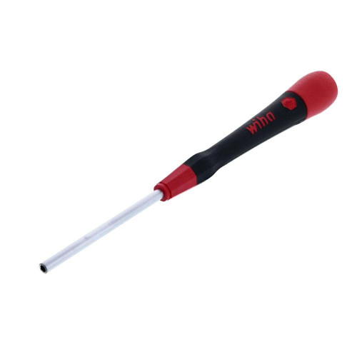 Wiha 26582 Nut Driver With Precision Soft PicoFinish Handle, Metric, 2.5 x 60mm