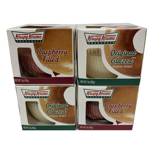 Krispy Kreme Scented Candle - Raspberry Filled