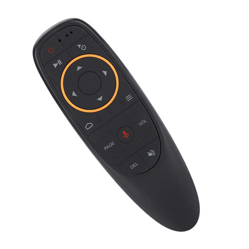 Control De VOS para Tv Box Air Mouse Abs + Silicone Button 2.4G Wireless Voice Air Mouse Keyboard Remote Control with Gyroscope for Tv Box Pc