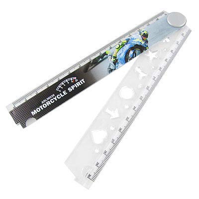 Aexit 30cm Length Measuring Tools Measure Plastic Foldable Straight Edge Ruler Drawing Tool Model:63as241qo85