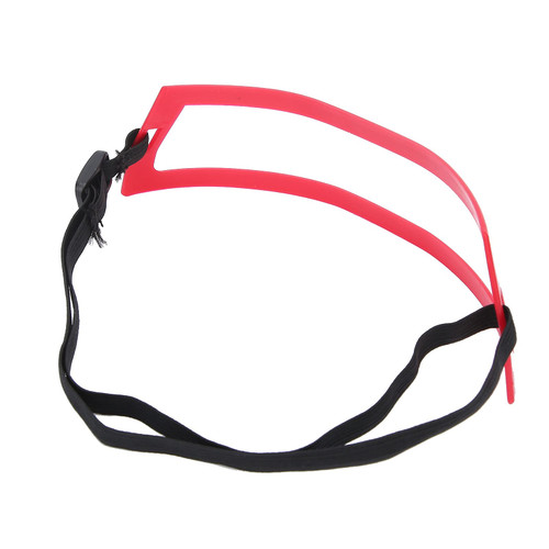 Men Neckline Shaving Template Mustache Edge Shaving Template Neck Hair Trimming Styling Red Hairline Shaping Guide Tools Beard Shaper to Style Your Beard & Facial Hair