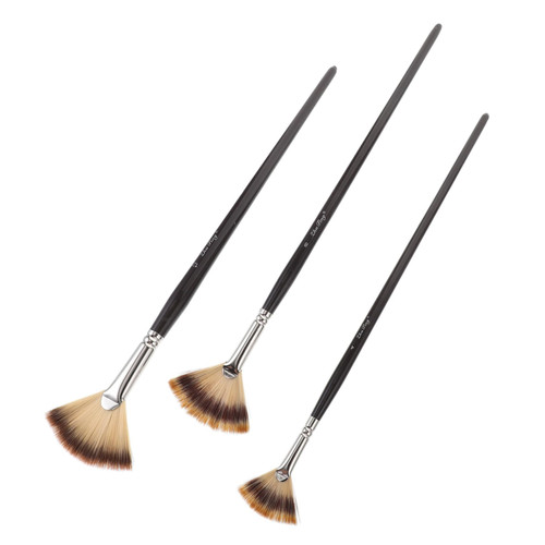 OATIPHO 3pcs Oil Painting Brushes Fan Brush Paint Brushes for Acrylic Painting Hair Brush Watercolor Painting Brush Oil Paint Brushes Wooden Draw Brush Flat Care Office Acrylic Brush OATIPHO 3pcs Oil Painting Brushes Fan Brush Paint Brushes for Acrylic Painting Hair Brush Watercolor Painting Brush Oil Paint Brushes Wooden Draw Brush Flat Care Office Acrylic Brush