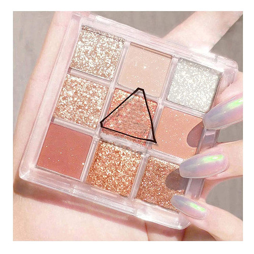 Eyeshadow Palette Makeup - Matte Shimmer 9 Colors - Highly Pigmented - Glitter Eye Shadow Palette Natural Waterproof Long Lasting Pigmented Eyeshadow Powder Cosmetics (Orange) Eyeshadow Palette Makeup - Matte Shimmer 9 Colors - Highly Pigmented - Glitter Eye Shadow Palette Natural Waterproof Long Lasting Pigmented Eyeshadow Powder Cosmetics (Orange)