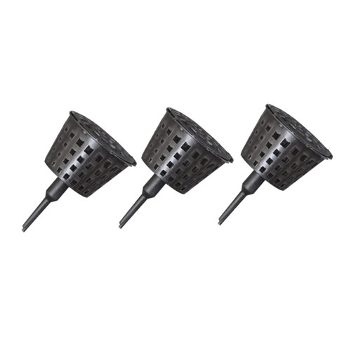OFFSCH 50pcs Box Bonsai Fertilizer Pellets Baskets Fertilizer Spreader Parts Fertilizer Mesh Baskets Basket with Lid Fertilize Spreaders Fertilizer Basket Fertilizer Holder Orchid Plant