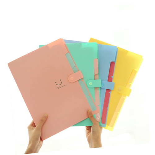 STOBOK Accordion File Folder Binder Folder A4 Envelopes Binders Plastic Filing Envelope Document Envelope Accordion Folder Expanding File Folder File Organizer File Holder Organ Bag Paper