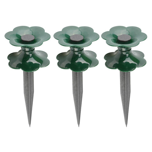 shuanghua Hose Guide Spikes, Garden Hose Guide Spike, Garden Hose Guide on Spike, Garden Hose Guide on Spike for Plant Protection, Water Hose Guide Peg Stake for Garden Lawn