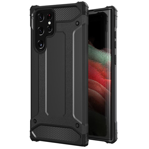 DFTCVBN Phone Case for Samsung Galaxy S22 Ultra Case, SM-S908U Dual Layer Protective Slim Hybrid Cell Phone Cover Shockproof Cases for Samsung Galaxy s22 Ultra 4g 5g Black