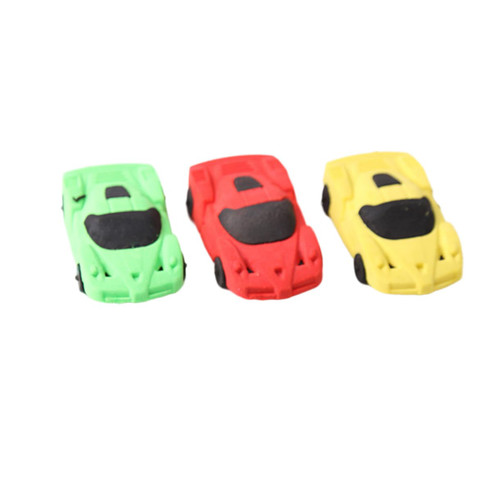 ibasenice 8pcs Kids Erasers Kids Stationary Kids Stationery Car Eraser Cartoon Eraser Novelty Eraser Detachable Eraser Sports Car Child