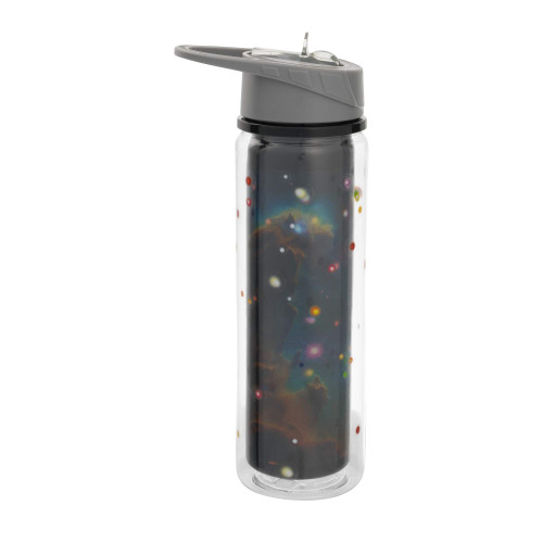 Vandor Smithsonian The Eagle Nebula M16 18 Oz. Tritan Water Bottle, Multicolored
