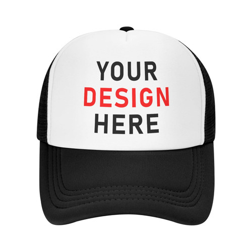 Personalized Hats for Men with Your Own Text Photo Custom Hat for Men Women Personalized Outdoor Snapback Dad Hat Adjustable Baseball Caps Black