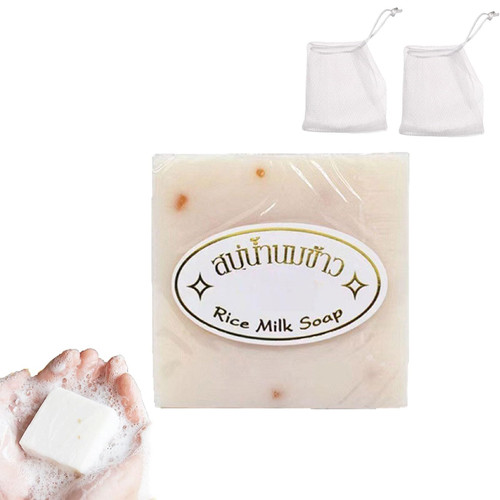Jabon Aclarante De Arroz, Jabon De Arroz Para Aclarar La Piel, Rice Milk Soap, Jabon De Arroz, For All Skin Types