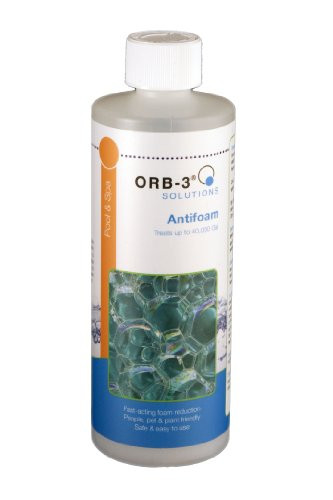 Orb-3 T422-000-1PT Pool and Spa Antifoam Bottle, 1-Pint