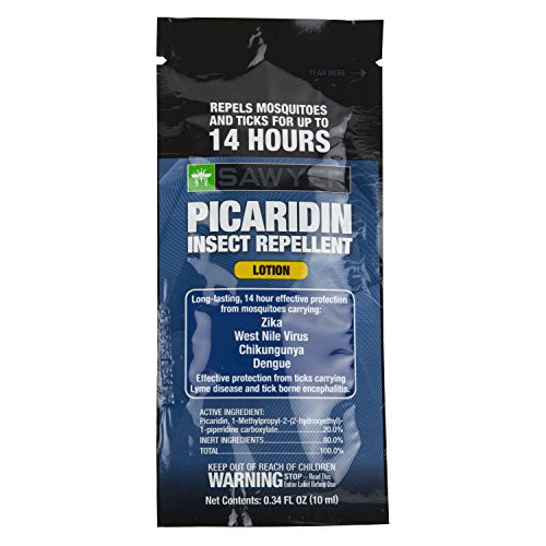 Sawyer Products SP56114 Premium Insect Repellent with 20% Picaridin, Individual Lotion Packets, 14-Pack