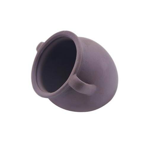 AnRui Ceramic Jar Aquarium Ornament Decor Natural Clay Vase Betta House Hideout Cave Pot Fish Tank Decorations Accessories for Cichlid, Small Fish, Shrimp to Play Hide Breed Habitat, Small