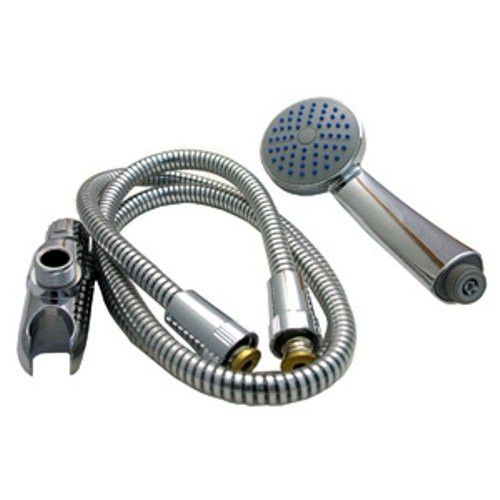 LASCO 08-5153 Serenity Hand Held Single Function Shower Head, Chrome Plated