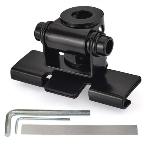 Car Ham Antenna Mounting Bracket 16mm Hole Lip Fix Bracket Match with SO239 Connector Suitable for Mobile Radio Antenna on Trunk Lid,Hatchback,Door