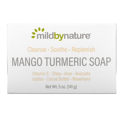 Mango Turmeric Bar Soap, 5 oz (141 g), Mild By Nature