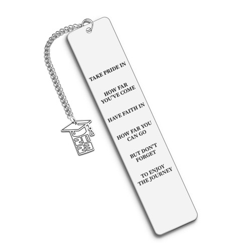 2023 Graduation Bookmark Gift for Him Her Middle High School Graduation Gifts for Students Daughter Son Boys Girls College Master Grads Farewell Inspirational Bookmark Gifts for Nurse Friend Women Men