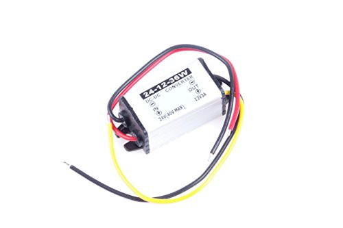 KNACRO DC-DC Converter Step-Down Buck Module 24V 36V (15-40V) to 12V 3A 36W Waterproof Power Converter