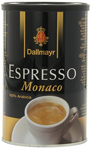 Dallmayr Espresso Coffee (Typ Monaco) - Ground - 7 oz