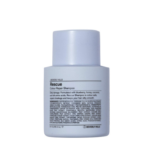 J Beverly Hills Blue Rescue Colour Repair Shampoo 3 oz Bottle