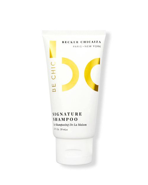 BE CHIC Mini Signature Shampoo - Certified Vegan, Extends Color-Treated Hair, Sulfate & Paraben Free, TSA-Approved