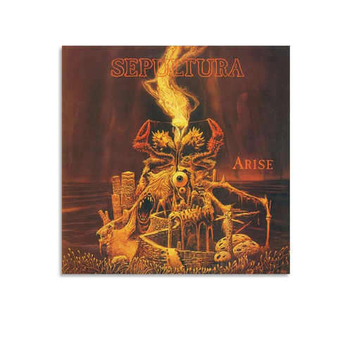 Arise (1991) by Sepultura Canvas Poster Bedroom Decoration Landscape Office Valentine's Birthday Gift Unframe-style12x12inch(30x30cm)